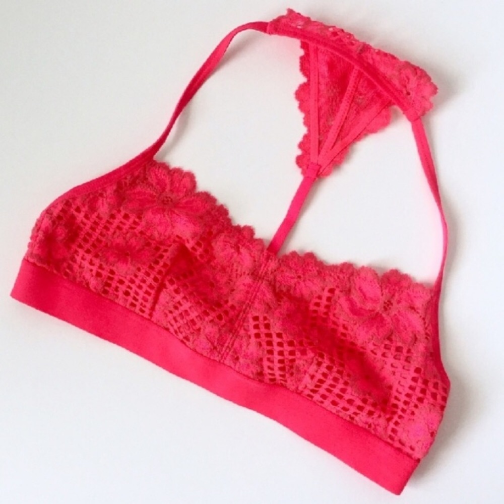 NWT Aerie Pinkish Coral Bralette Cami